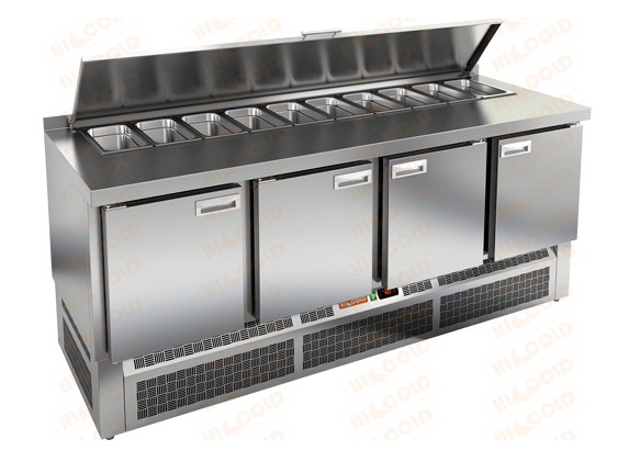 Стол холодильный для салатов (саладетта) HICOLD SLE2-1111GN